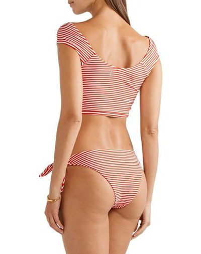 Shop Mara Hoffman Bikini Tops In Red