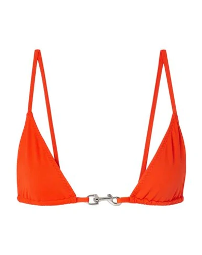 Shop Rudi Gernreich Bikini Tops In Orange
