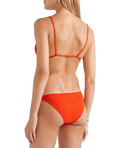 Shop Rudi Gernreich Bikini Tops In Orange