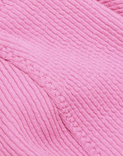 Shop Ganni Bikini Tops In Pink