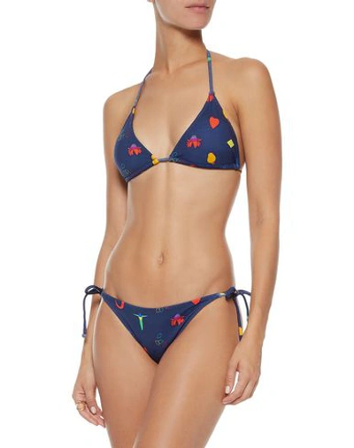 Shop Isolda Bikinis In Dark Blue