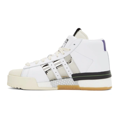 Shop Sankuanz White Adidas Edition Rivalry Promodel Sneakers In Ftwrwhite /