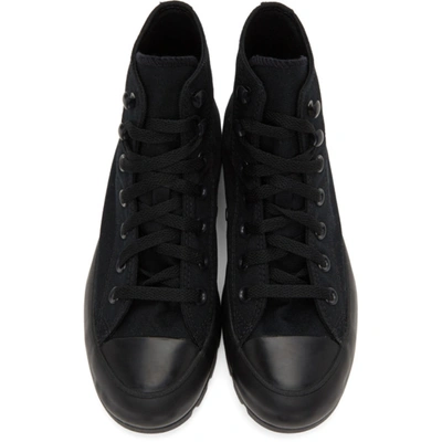 Shop Converse Black Lugged Chuck Taylor All Star Sneakers