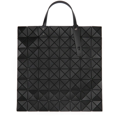 Shop Bao Bao Issey Miyake Black Matte Lucent Tote In 16 Mattblk