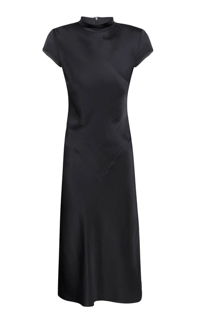 Shop Anna October Women's Rossie Open-back Knit Dress In Black,white