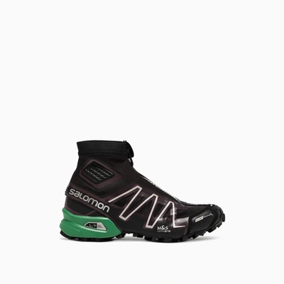 Shop Salomon Snowcross Advanced Sneakers L41262600 In Maverick