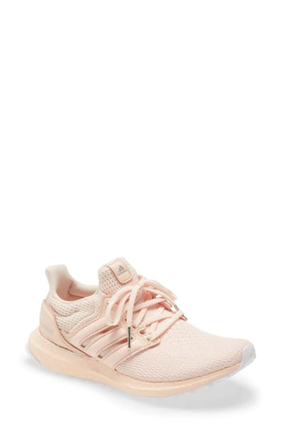 Shop Adidas Originals Ultraboost 20 Running Shoe In Pink Tint/ Silver/ Core Black
