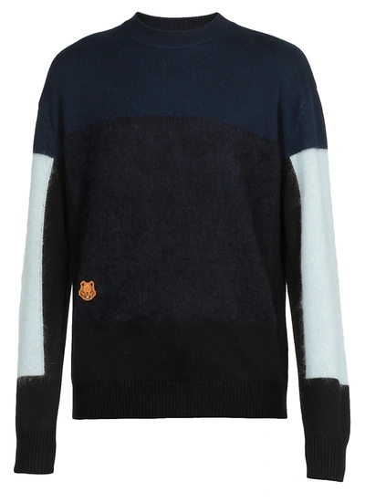 Shop Kenzo Wool Sweater In Light Blue