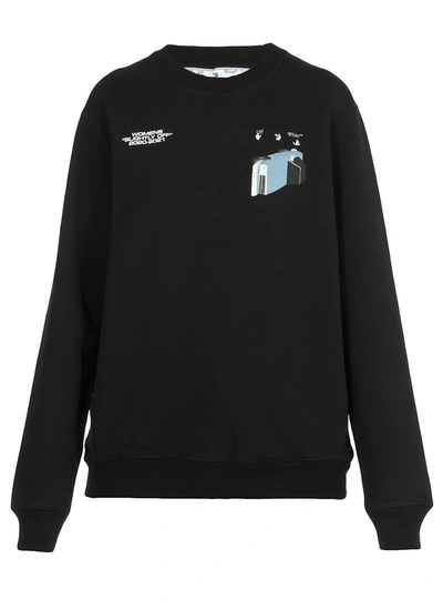 Shop Off-white Cars Tee Collection Sweatshirt In Black Whit