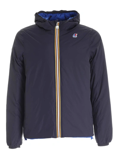 Shop K-way Jacques Thermo Plus 2 Down Jacket In Blue
