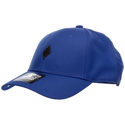 Shop Marcelo Burlon County Of Milan Adjustable Men's Hat Baseball Cap  Cross In Blue