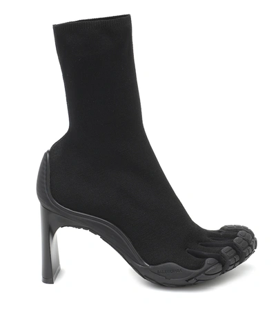 Shop Balenciaga X Vibram® Fivefingers® High Toe Ankle Boots In Black