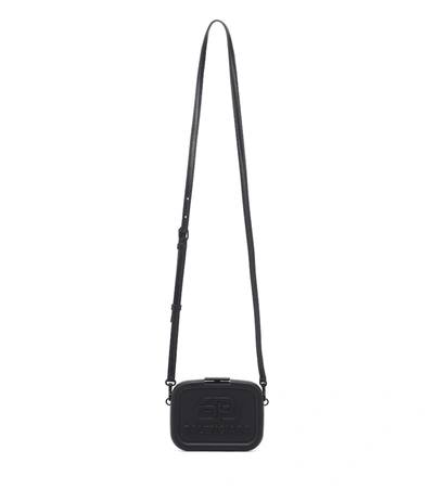 Shop Balenciaga Lunch Box Mini Clutch In Black