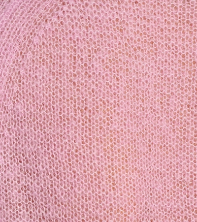Shop Victoria Beckham Alpaca-blend Sweater In Pink