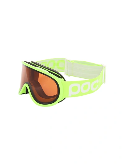 Shop Poc Kids Ski Goggles In Green