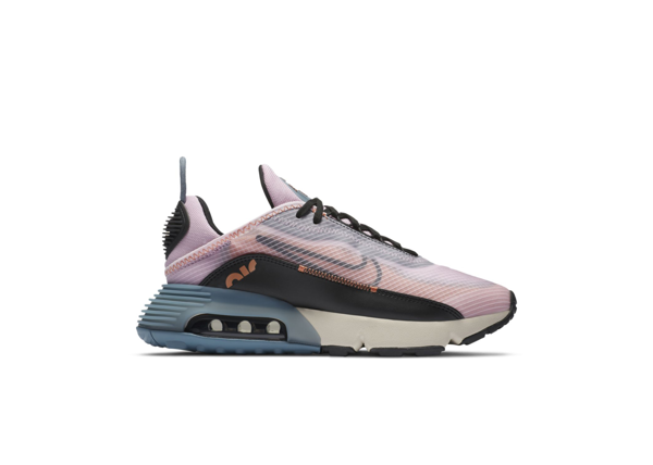 Pre Owned Nike Air Max 90 Light Arctic Pink W In Light Arctic Pink Ozone Blue Healing Orange Modesens
