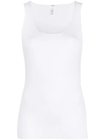 Shop Wolford Pure Tank Top In White