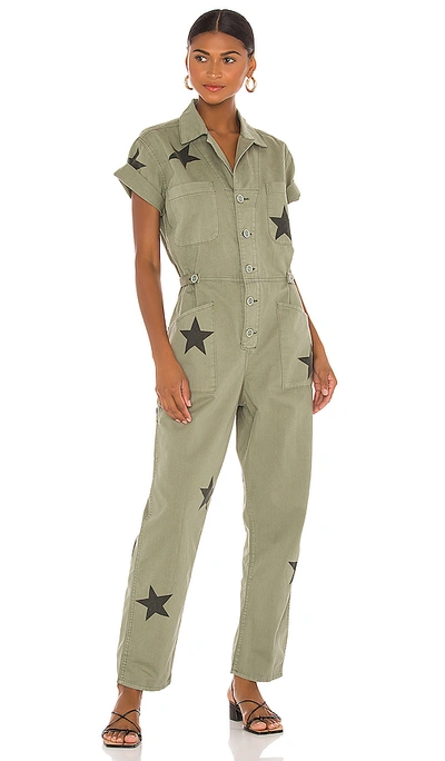 Pistola Grover Star Print Field Jumpsuit In Royal Honor