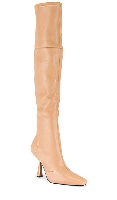 Shop Alias Mae Victoria Over The Knee Boot In Nude