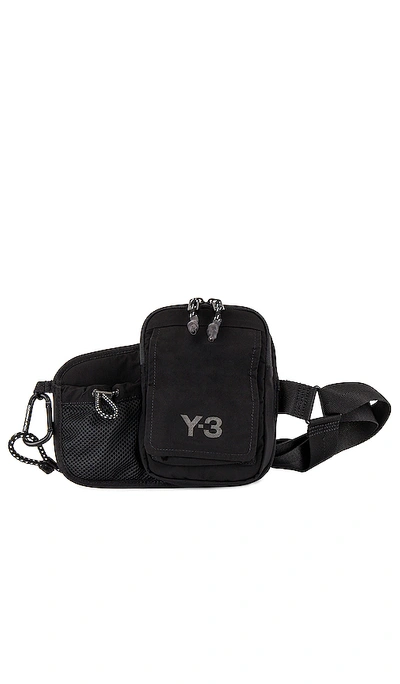 Shop Y-3 Ch3 Cord Bumbag In Black