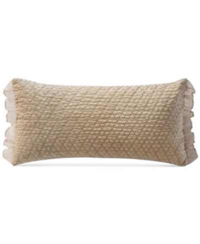 Shop Waterford Closeout!  Ansonia 11" X 22" Decorative Pillow Bedding In Ivory