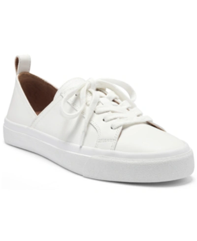 Shop Lucky Brand Women's Dansbey Lace-up Sneakers In White