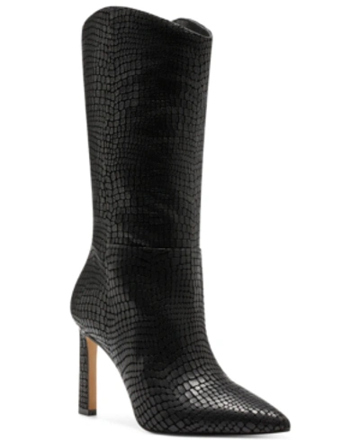 Shop Vince Camuto Women's Senimda Mid-calf Boots Women's Shoes In Black