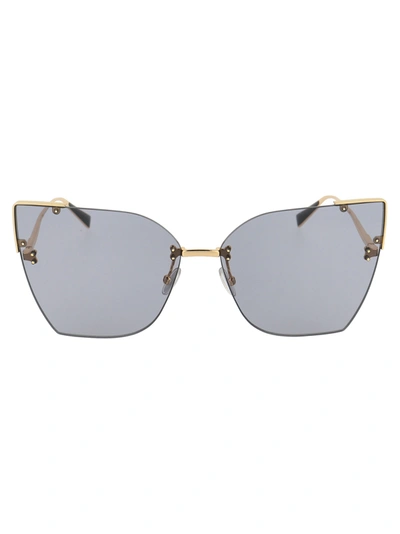 Shop Max Mara Mm Anita Iii Sunglasses In 000ir Rose Gold