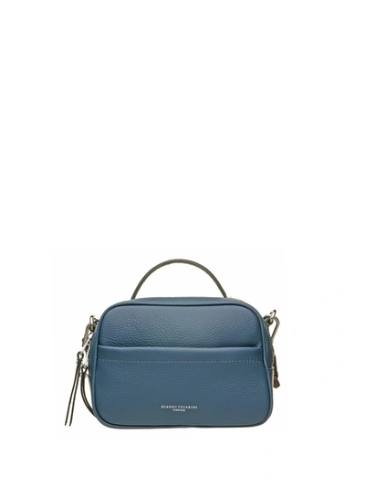 Shop Gianni Chiarini Rally Large Hand Bag In Blu