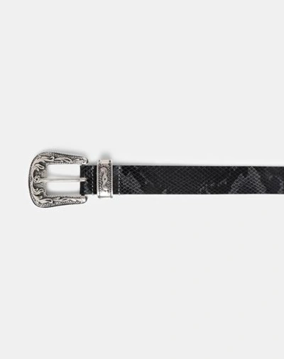 Shop 8 By Yoox Belts In Steel Grey