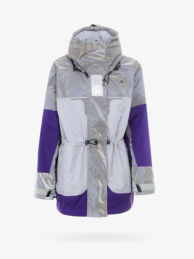 Shop Adidas By Stella Mccartney Jacket In Grey