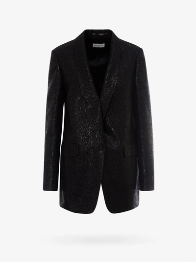 Shop Dries Van Noten Blazer In Black