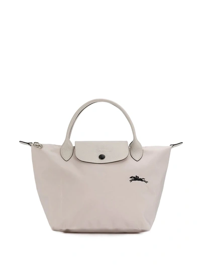 Shop Longchamp Small Le Pliage Tote Bag In Neutrals