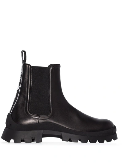 Shop Dsquared2 Logo-detail Chelsea Ankle Boots In Black