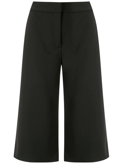 Shop Alcaçuz Straight-leg Bermuda Shorts In Black