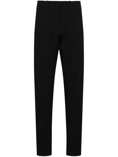Shop Veilance Align Straight Leg Trousers In Black