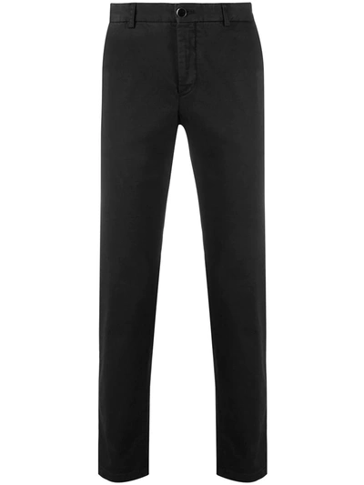 Shop Pt05 Straight Leg Trousers In Black
