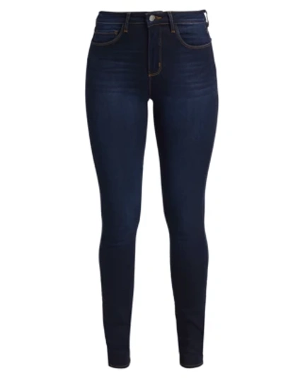 Shop L Agence Marguerite High-rise Skinny Jeans In Tacoma