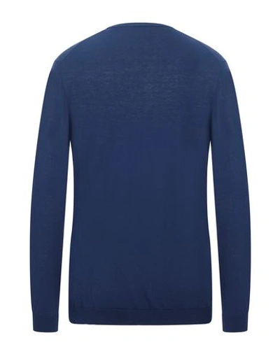 Shop Roberto Collina Sweaters In Slate Blue