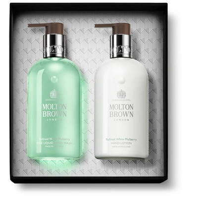 Shop Molton Brown Refined White Mulberry Hand Gift Set (worth $65.00)
