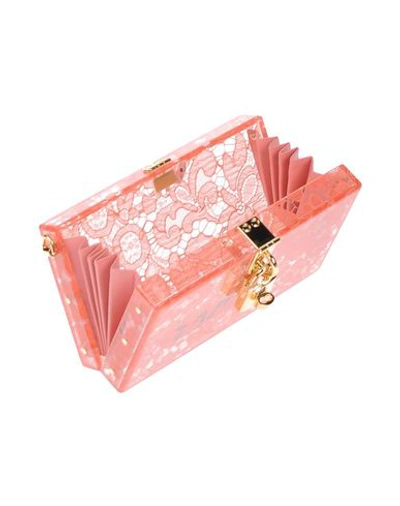 Shop Dolce & Gabbana Handbags In Coral