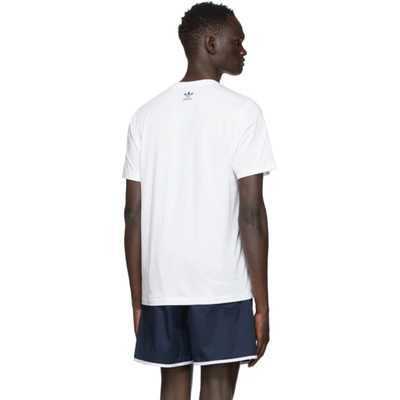 ADIDAS ORIGINALS X HUMAN MADE 三件装白色 HUMAN MADE 联名 T 恤