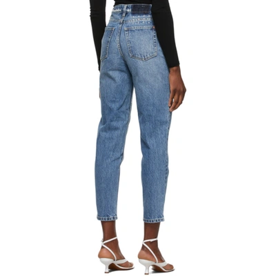 Shop Ksubi Blue Pointer Jeans In Tru Vintage