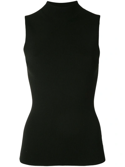 Shop Theory Knitted Tank Top In Black