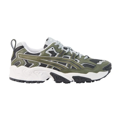 Shop Asics Gel-nandi Sneakers In Khaki Camo