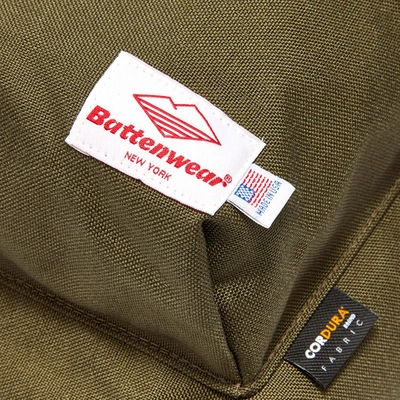 Shop Battenwear Day Hiker Backpack In Green