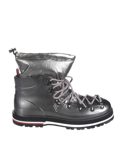 Shop Moncler Inaya Ankle Boots In Grey