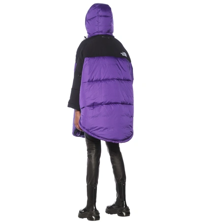 Shop Mm6 Maison Margiela X The North Face Himalayan Down Coat In Purple