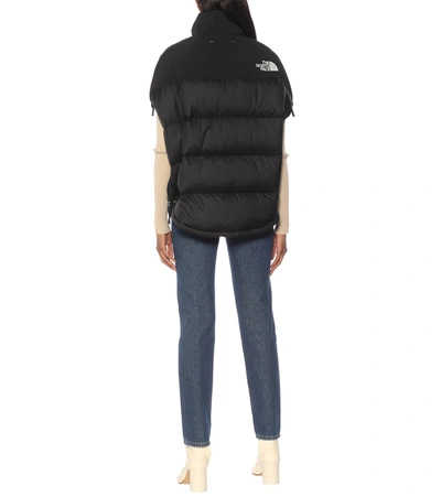 Shop Mm6 Maison Margiela X The North Face Nuptse Down Vest In Black