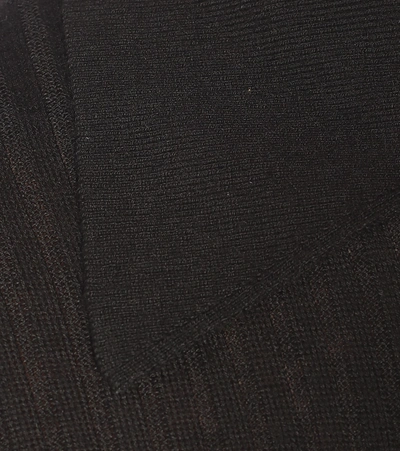 Shop Dodo Bar Or Ribbed-knit Bodysuit In Black